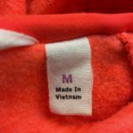 Athleta Women's Tranquility Pullover Hoodie Ember Coral Orange Space Dye Size M Photo 11