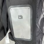 Blanc Noir Motion Panel Zip Puffer Jacket Black Hooded Size XS Mixed Media Photo 12