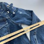 Pilcro and the Letterpress Jacket Womens Medium Donovan Pearled Embellished Photo 11