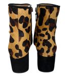 Schutz  Mery Leopard-Print Faux Fur Boots‎ NIB Size 5.5 B Photo 3