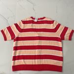 Loft New  Women's Button Up Striped Short-Sleeve Cardigan Size XL Photo 8