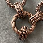 V’Dadora 18” Necklace Silver Tone Chain Turquoise Stone Pendants NWT New Photo 4