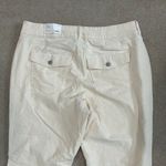 American Eagle NWT  Stretch Cream Curvy High Rise Kick Boot Corduroy Pants Sz 20 Photo 4