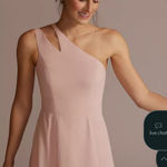 David's Bridal  Bridesmaid Dress Juniper Green Photo 0