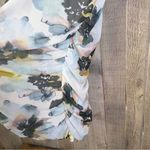 Torrid  Size 3(3X)(22-24) Stretch Mesh Lined Crewneck Floral Ruched Top Photo 7