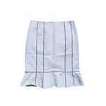 Nanette Lepore  1970s Old Money Tulip Skirt 8 Cream Preppy Light Academia Retro Photo 1