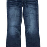 Kut From The Kloth  Farrah Baby Bootcut Jeans Size 10 Dark Wash Mid Rise Stretch Photo 0