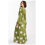 Billabong Night Bloom Floral Long Sleeve Maxi Dress Size XS Photo 4