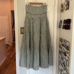 Madewell Modular gingham tiered removeable midi dress Photo 8