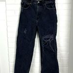 Abercrombie & Fitch Black High Rise The 90s Relaxed Jeans Size 27/4 X-Short Photo 0