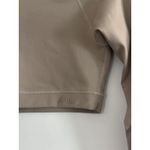 AYBL  Long Sleeve Cropped Athletic Workout Top Neutral Taupe Photo 4