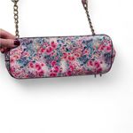 Steve Madden Pink Blue Floral Zip Crossbody Bag Purse Photo 5