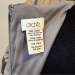 Cache  Sexy Stretch Gold Shimmer Drapey Bejeweled Cocktail Vintage Dress 6 Photo 10