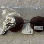joe's jeans Gold Round Sunglasses NWT Photo 2