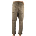 Bonobos Women's Khaki High Rise Straight Leg Trousers Chino Khaki Pants Size 34 Brown Photo 1