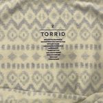 Torrid Women's Size 2 Pull On Pencil Skirt Yellow Blue Stretch Photo 3