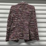Elie Tahari Womens Blazer Size 10 Tweed Double Breasted Metallic Holiday Jacket Photo 5