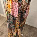 Mlle Gabrielle Mlle Gabriella Boho Chic Floral Hippie Summer Midi Dress SZ Small Elastic Bust Photo 6