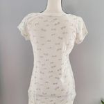 Style & Co  Sport White Sunglass Print Essential Tee S Photo 1