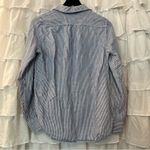 Dalia Collection  Stripe Adjustable Sleeve Shirt - Size XS Photo 7