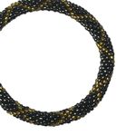 Sashka Bracelet Handmade Bohemian Chic Crochet Beaded Roll Photo 1