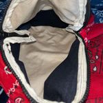 Handmade  Sling Back Strap Bandana Money Backpack Photo 6