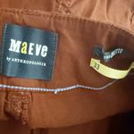 Anthropologie MAEVE x  | The Colette Wide-Leg Pants Linen Viscose Bld. Brown | 33 Photo 6