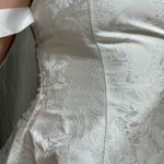 Finesse Valeria White Satin Mini Dress Photo 3