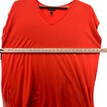 Eileen Fisher ‎ Womens Blouse Size XL Lyocell Fall Pumpkin Thanksgiving Holiday Photo 9