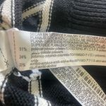 ZARA  Black And White Nautical Ribbed Knit Sweater Photo 5