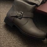 Journee Collection  Black Heeled Boots Classic Design 7.5 Photo 1