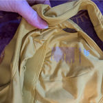 Mustard Yellow Sports Bra Orange Photo 2