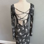 Lush Clothing Nordstrom Lush‎ Midi Dress Size Small NWT Black & White Photo 5