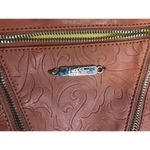 Nicole Miller Coral Crossbody Bag with Embossed Design Pink Photo 5