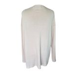 VERO MODA Womens Cardigan Sweater Open Front Cotton Ribbed Cream Size Medium Photo 5