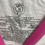 Mickey & Co Retro Style Ringer Tee Size XS Colorful Graphic Disney White Photo 1