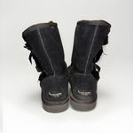 Koolaburra by UGG Women's Victoria Short Black‎ Boots Sheepskin 1015874 Size 10 Black Photo 3