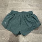 Lululemon Women's Green Hotty Hot  Shorts Photo 1