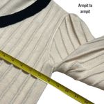 THML Crochet Detail Cardigan Cream Preppy Academia Old Money Cottagecore M Photo 10