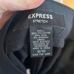 EXPRESS Vintage Y2K Wide Leg Trouser Pin Stripe Low Rise Embroidered Floral Photo 1