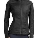 Athleta Womens  Black Reflective Rock Springs Quilted Jacket Sz XS Photo 0