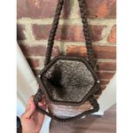 Vintage Golden Girls Crochet handbag Brown Photo 4