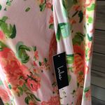 Lulus Blush Floral Long Sleeve Backless Dress Photo 5