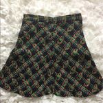 ZARA  Flared Multicolored Skirt Photo 1