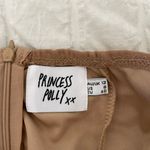 Princess Polly Tan Mesh Ruched Bodysuit Photo 7