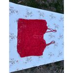Vintage 90s Inner Most sheer babydoll Red lingerie top size large Valentines Photo 2