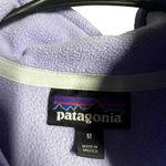 Patagonia  Women's Fleece Pullover Lavender Quarter Zip Size Medium Photo 3