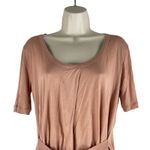 J.Crew Short Sleeve Scoop Neck Side Tie Tee Dusty Pink Size S Photo 3