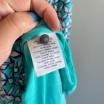 Anthropologie Maeve Teal Luella Knit Maxi Dress V Neck Womens Size M Photo 5