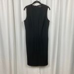 Banana Republic  Black Sculpted Knee Length Sheath Dress Sz.10 NWT Photo 3